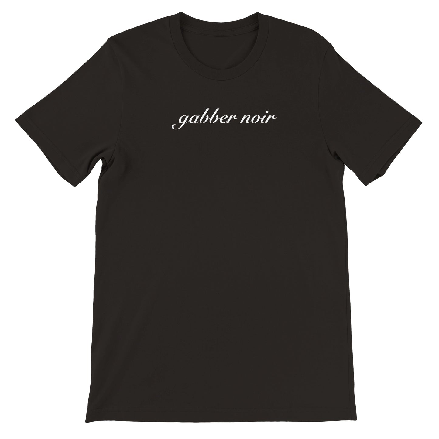 Gabber Noir Official Premium Unisex Crewneck T-shirt