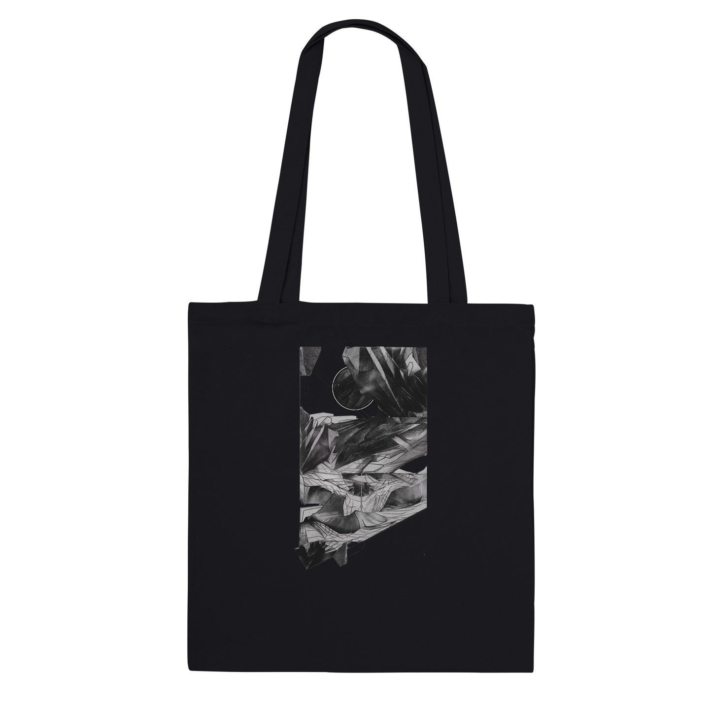 Structural Horizon Premium Tote Bag