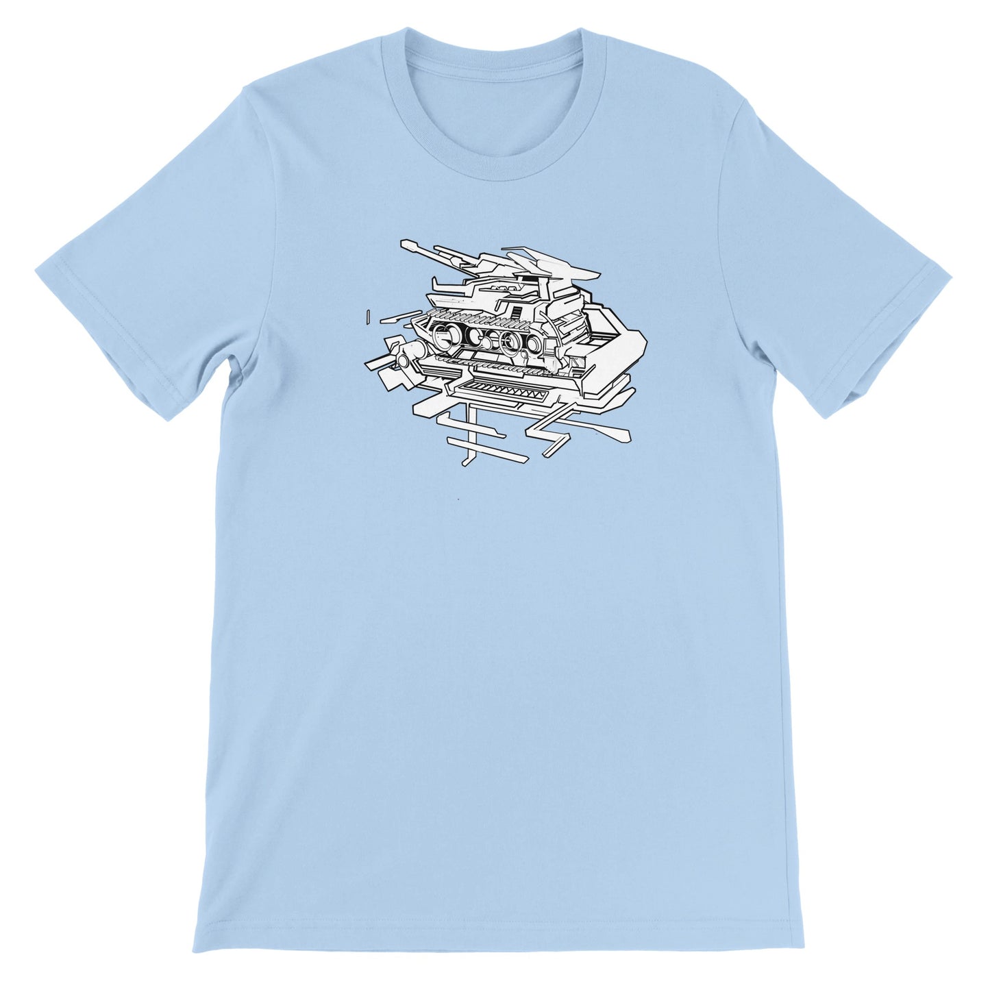 Cybertank Premium Unisex Crewneck T-shirt